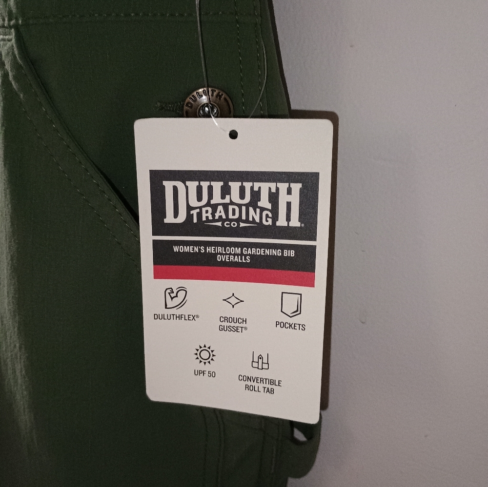 Duluth Trading Co Heirloom Gardening Bib Overalls - Picture 3 of 5